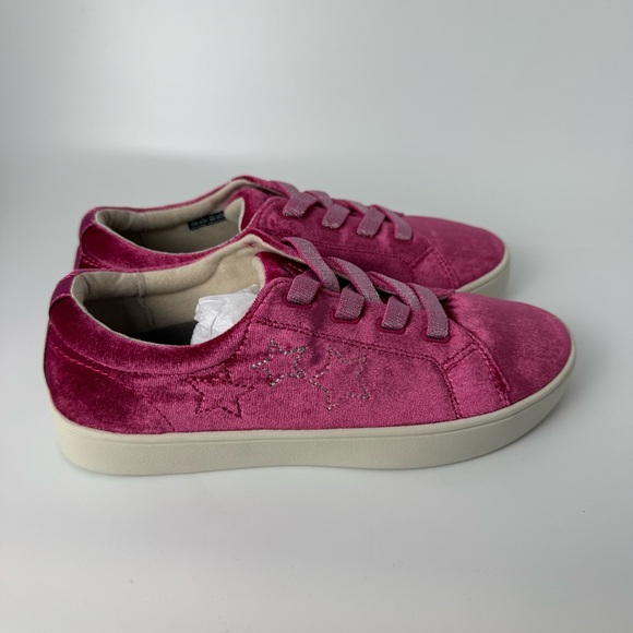 Revitalign Orthotic x Shawn Killinger Velvet Sneakers Pink Star Malibu 7.5 - Picture 3 of 15